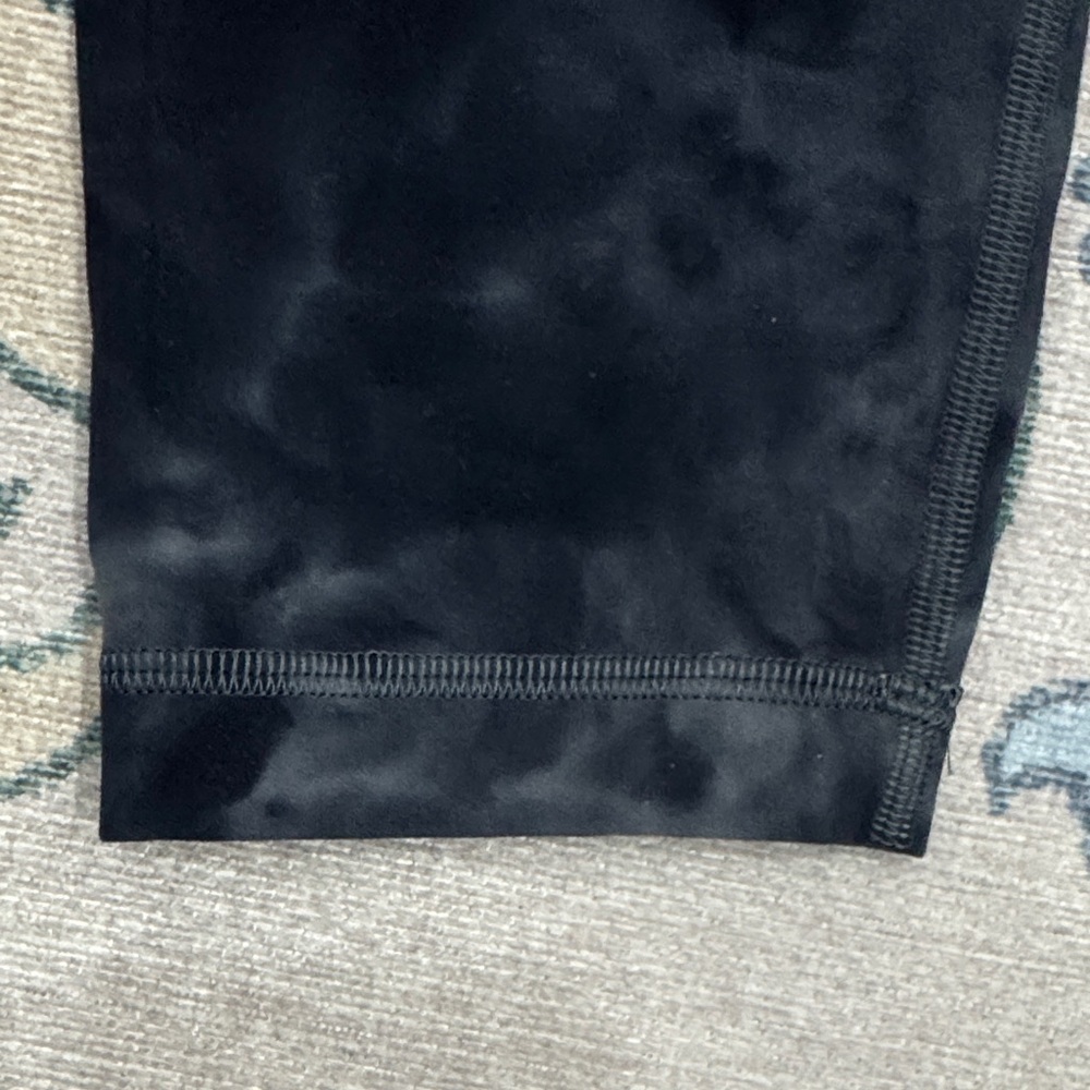 Lululemon Athletica Align Leggings Diamond Dye Graphite Black Tie-Dye Size 4 - Picture 4 of 10
